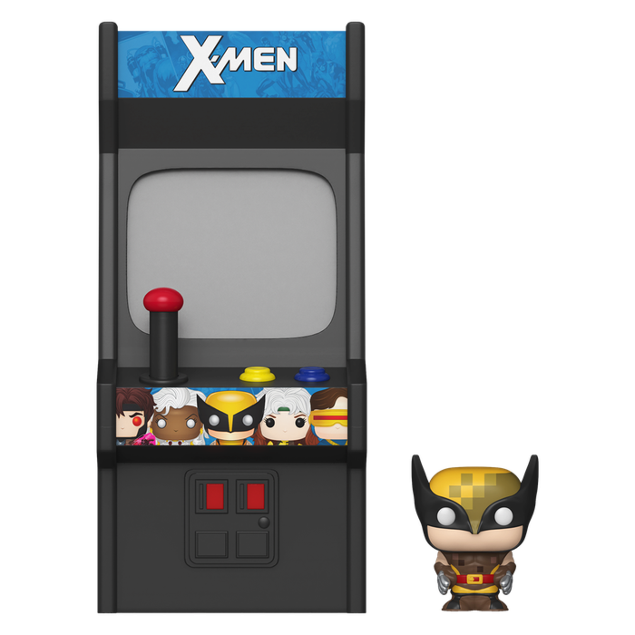 Funko Bitty Pop! X-Men - Wolverine - Arcade Display