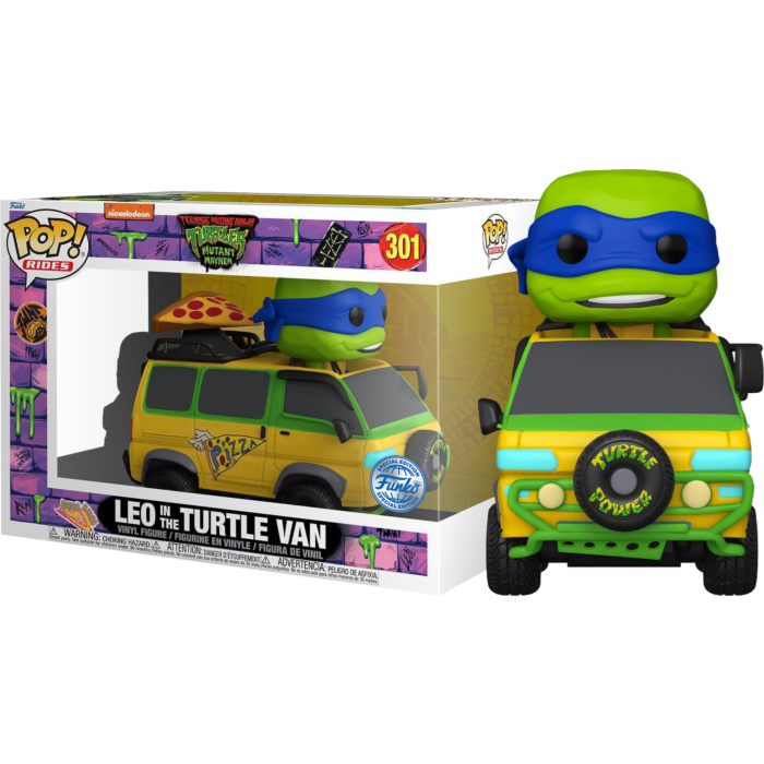 Funko Pop! Rides - Teenage Mutant Ninja Turtles: Mutant Mayhem - Leonardo #301