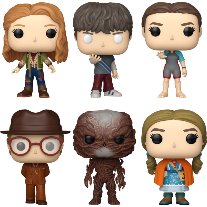 Funko Pop! Stranger Things - Max, Vecna, Eleven, Mr Whatsit, Will, & Holly (Season 5) - Bundle (Set of 6)
