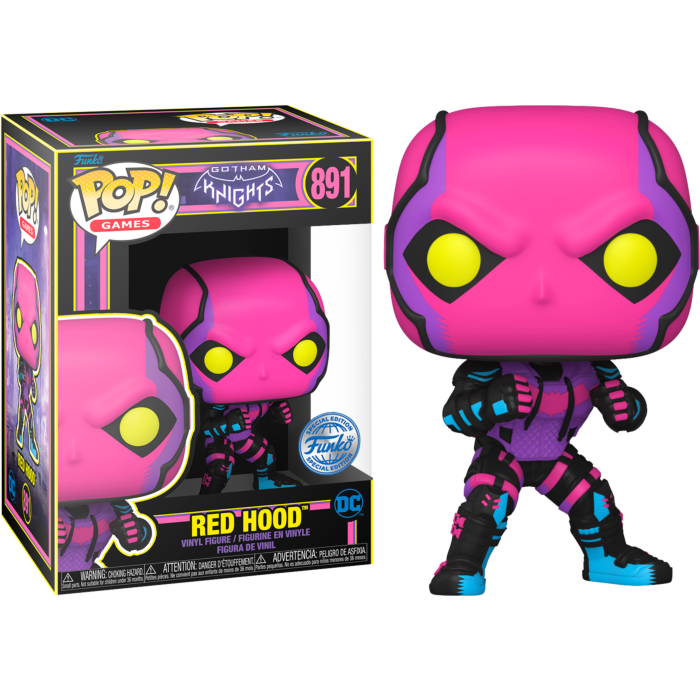 Funko Pop! Gotham Knights - Red Hood Blacklight #891