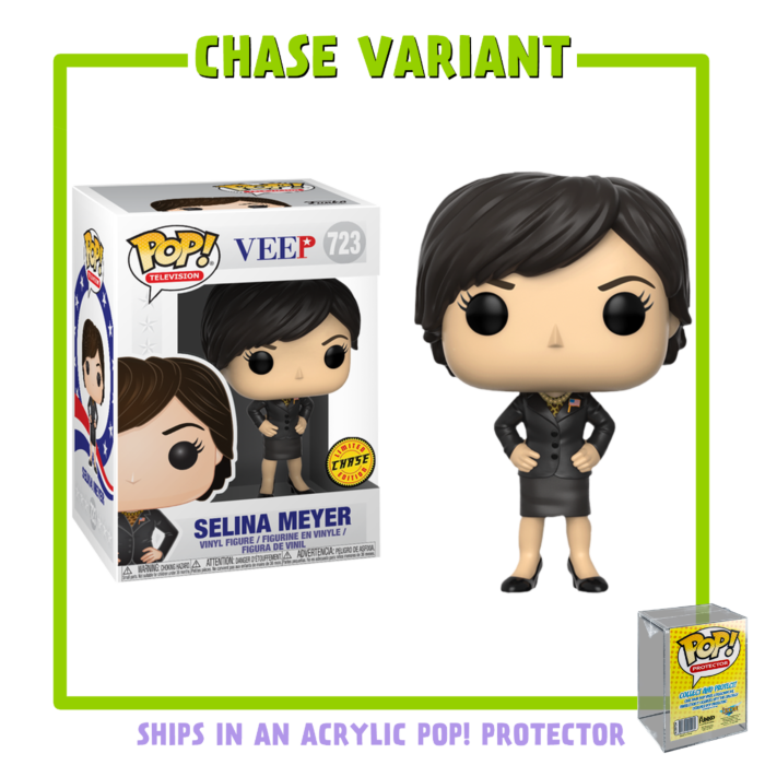 Funko Pop! Veep - Selina Meyer - in Acrylic with Pop! Protector #723 -Chase Variant