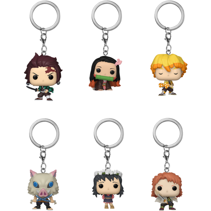 Funko Pocket Pop! Keychain - Demon Slayer - Mystery (Single Unit)