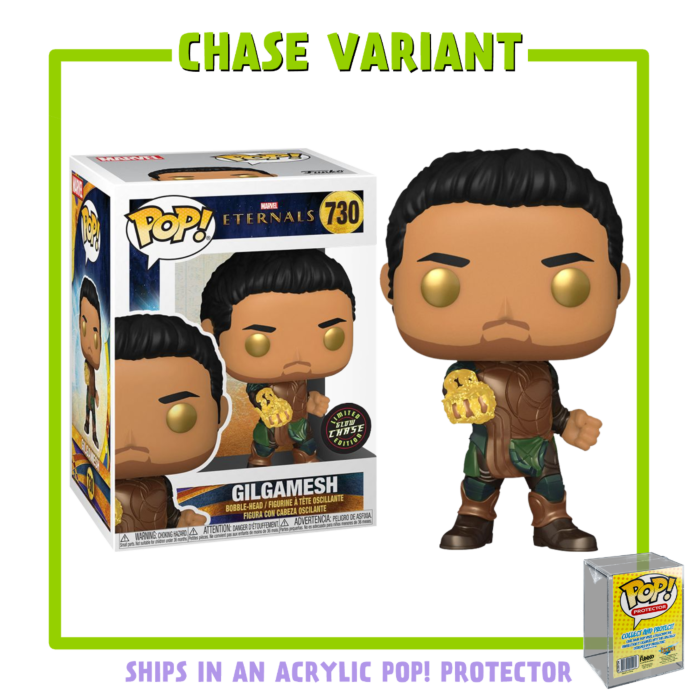Funko Pop! Eternals (2021) - Gilgamesh with Acrylic Pop! Protector #730 (Chase Variant)
