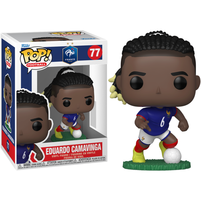 Funko Pop! Football (Soccer): France - Eduardo Camavinga #77