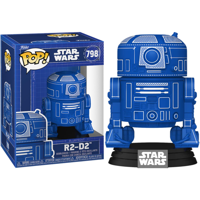 Funko Pop! Star Wars - R2-D2 (Blueprint) #798