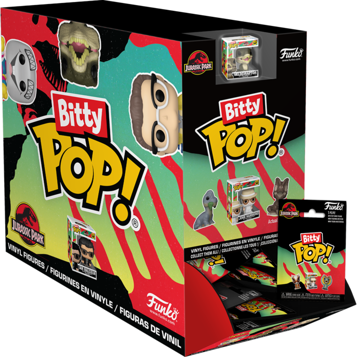 Funko Bitty Pop! Jurassic Park - Bitty Pop! Blind Bag - (Display of 32) - Real Pop Mania