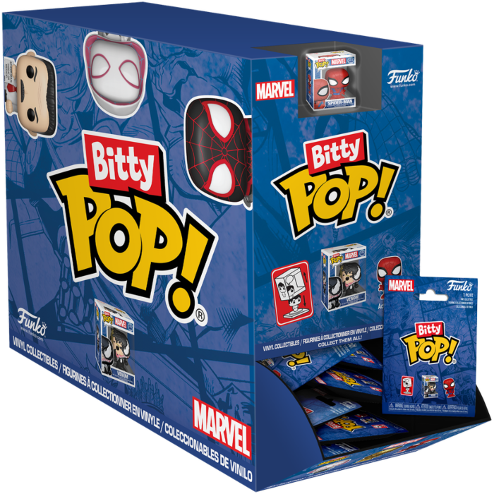 Funko Bitty Pop! Spider-Man - Bitty Blind Bag (Display of 32) - Real Pop Mania