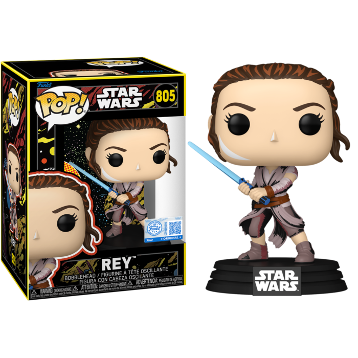 Funko Pop! Star Wars - Rey (Retro) #805