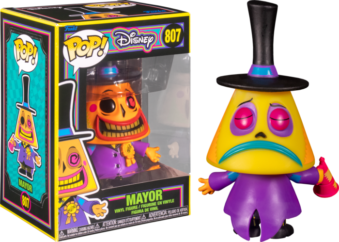 Funko Pop! The Nightmare Before Christmas - Mayor Blacklight #807
