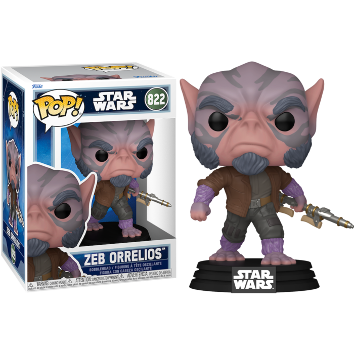Funko Pop! Star Wars: The Mandalorian & Grogu (2026) - Zeb Orrelios #822 - Real Pop Mania