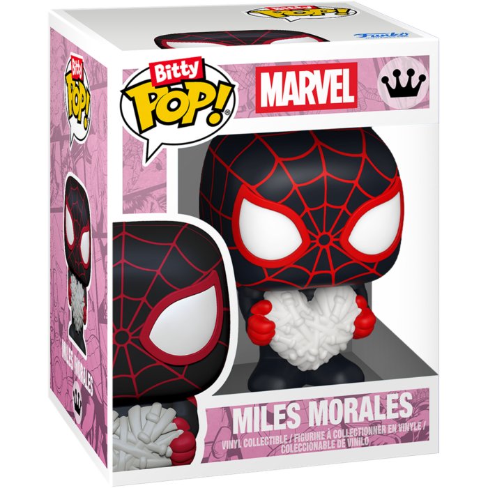 Funko Bitty Pop! Bouquet - Spider-Man - Miles Morales & Ghost Spider Valentine Bitty - 2-Pack