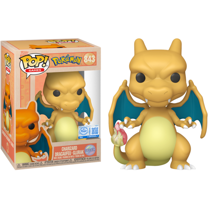 Funko Pop! Pokemon - Charizard (Pastel) #843 - Real Pop Mania