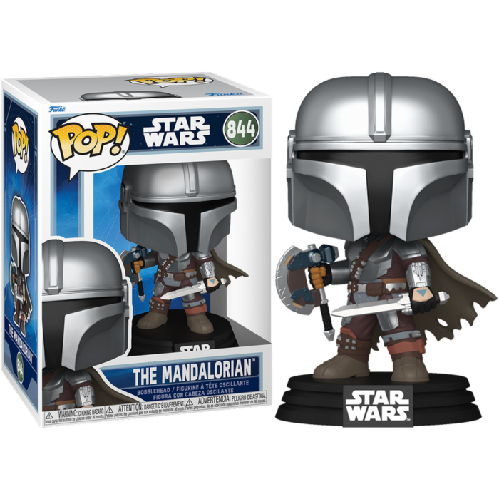 Funko Pop! Star Wars: The Mandalorian & Grogu (2026) - The Mandalorian (Dual Wield) #844