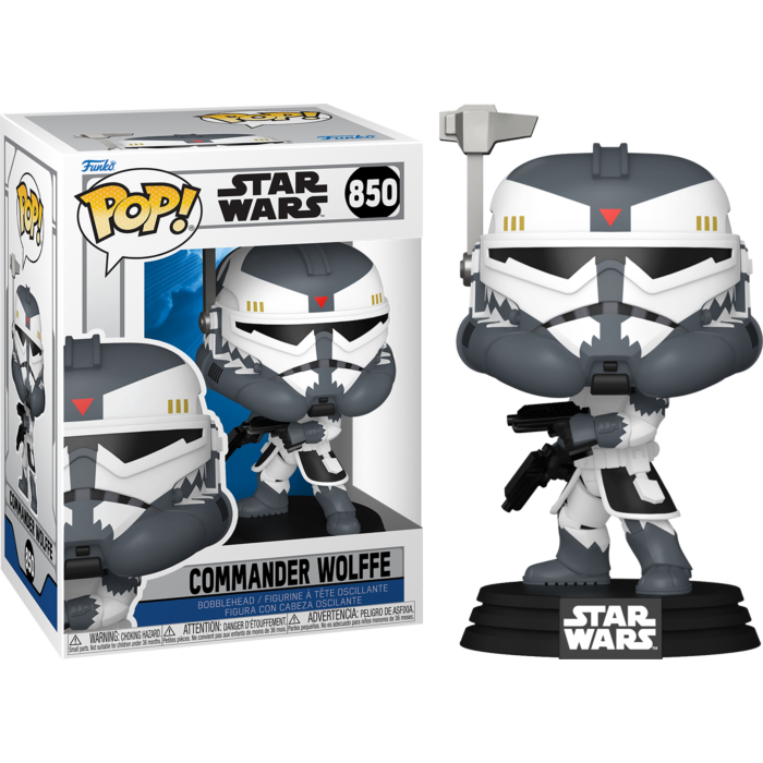 Funko Pop! Star Wars - Commander Wolffe #850 - Real Pop Mania