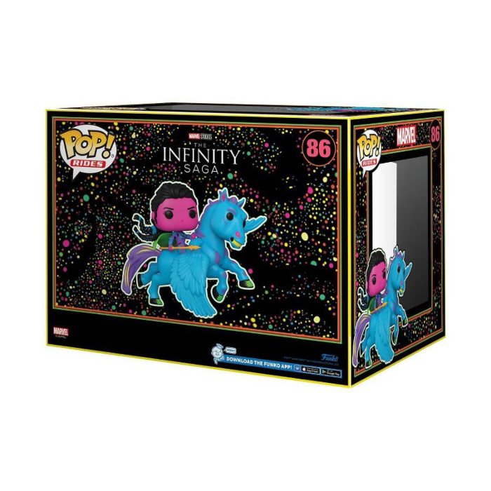 Funko Pop! Rides - Avengers 4: Endgame - Valkyrie's Flight Blacklight #86