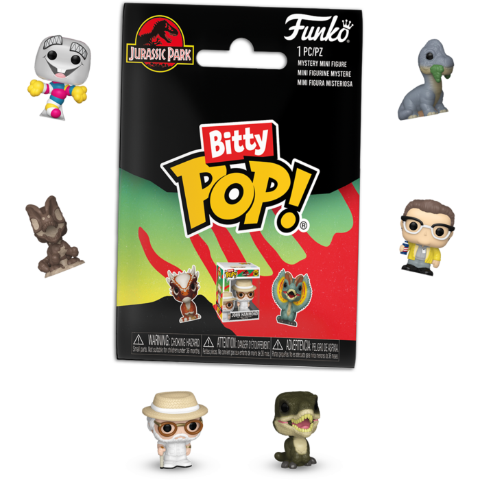 Funko Bitty Pop! Jurassic Park - Bitty Pop! Blind Bag - (Display of 32) - Real Pop Mania