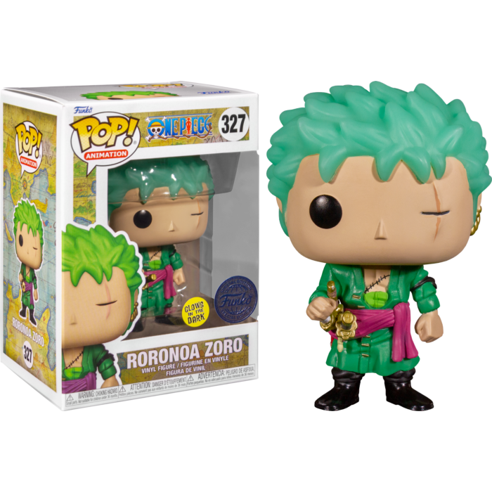 Funko Pop! One Piece - Roronoa Zoro Glow in the Dark #327