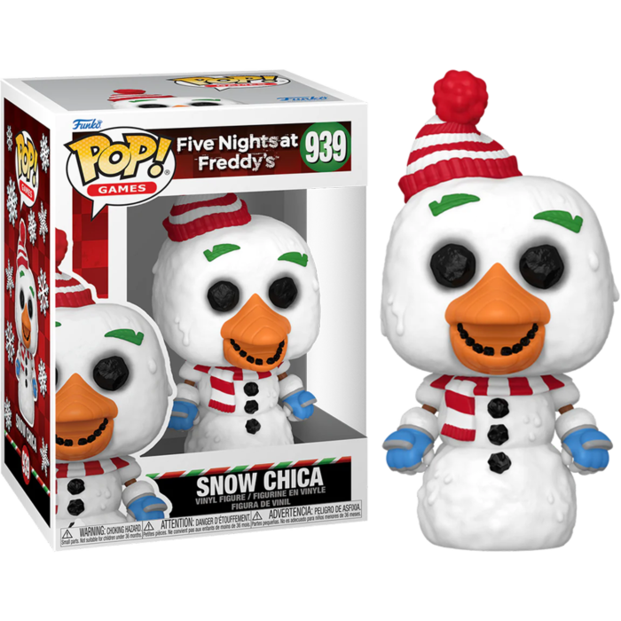 Funko Pop! Five Nights at Freddy's - Holiday Snow Chica #939