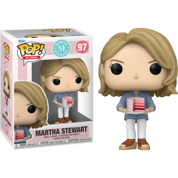 Funko Pop! Martha Stewart - Martha Stewart with Cake #97 - Real Pop Mania