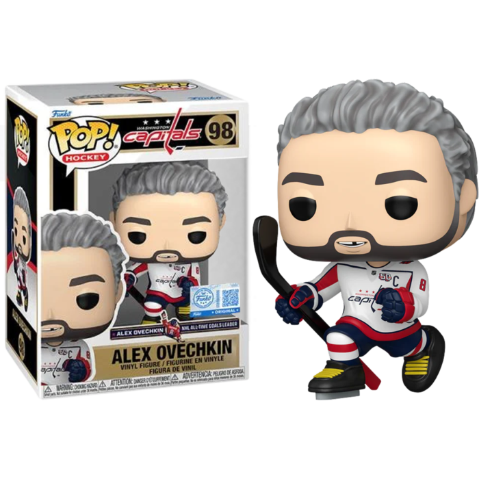 Funko Pop! NHL Hockey - Alexander Ovechkin Washington Capitals #98 - Real Pop Mania