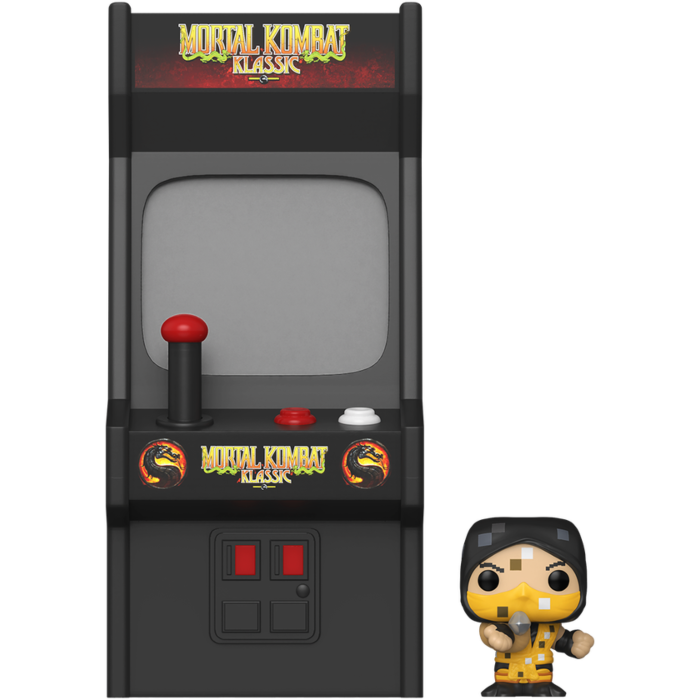 Funko Bitty Pop! Mortal Kombat - Scorpion - Arcade Display