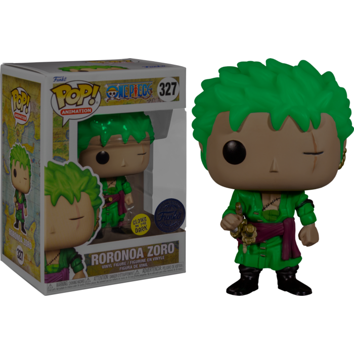 Funko Pop! One Piece - Roronoa Zoro Glow in the Dark #327