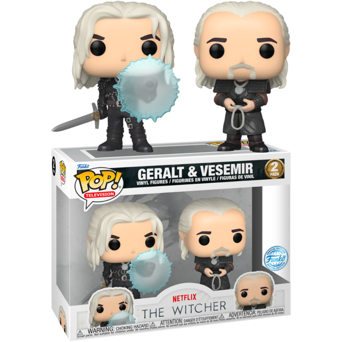 Funko Pop! The Witcher (2019) - Geralt & Vesemir - 2-Pack