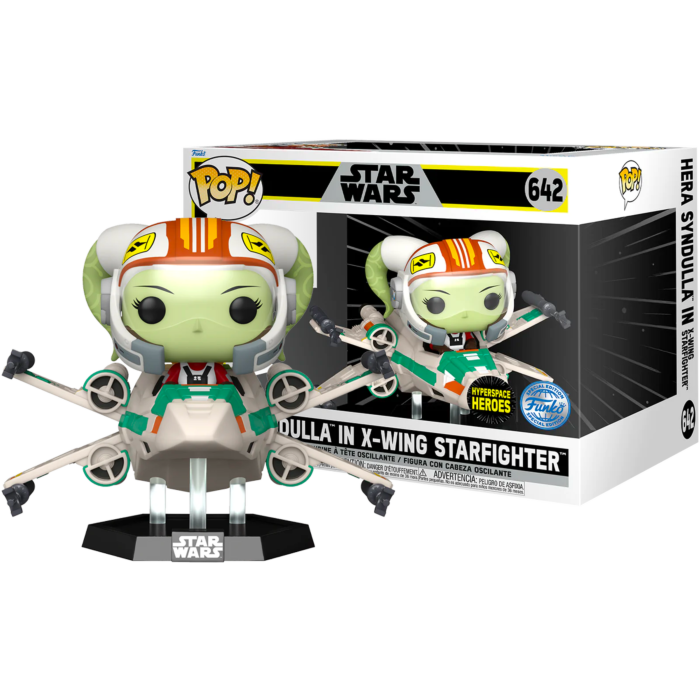 Funko Pop! Rides - Star Wars: Rebels - Hera Syndulla in X-Wing Starfighter #642