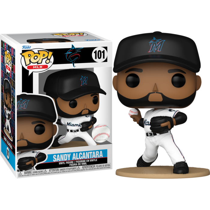 Funko Pop! - MLB Baseball - Sandy Alcantara Miami Marlins #101