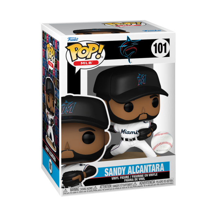 Funko Pop! - MLB Baseball - Sandy Alcantara Miami Marlins #101
