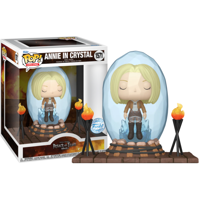 Funko Pop! Attack on Titan - Annie in Crystal Deluxe #1571