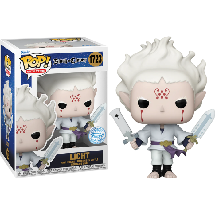 Funko Pop! Black Clover - Licht with Sword #1723 Funko Pop! Black Clover - Licht with Sword #1723