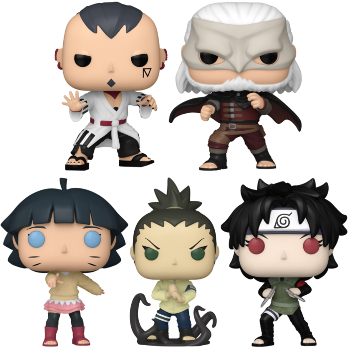 Funko Pop! Boruto - Naruto Next Generations - Bonds Come in All Shapes Bundle - Set of 5