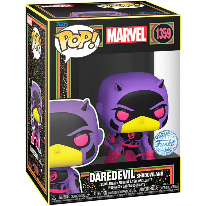 Funko Pop! Daredevil - Daredevil (Shadowland) Blacklight #1359
