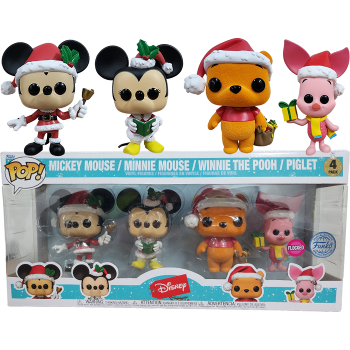 Funko Pop Disney Holiday Mickey Minnie Piglet Winnie the Pooh
