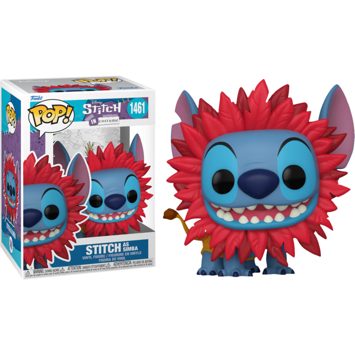 Funko Pop! Disney - Stitch in Costume - Stitch as Simba #1461