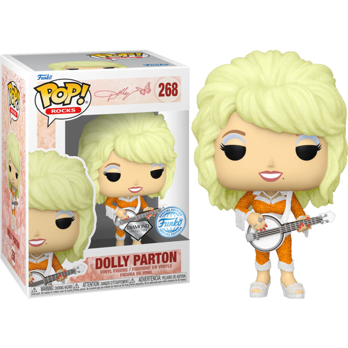 Funko Pop! Dolly Parton - Dolly Parton Diamond Glitter #268