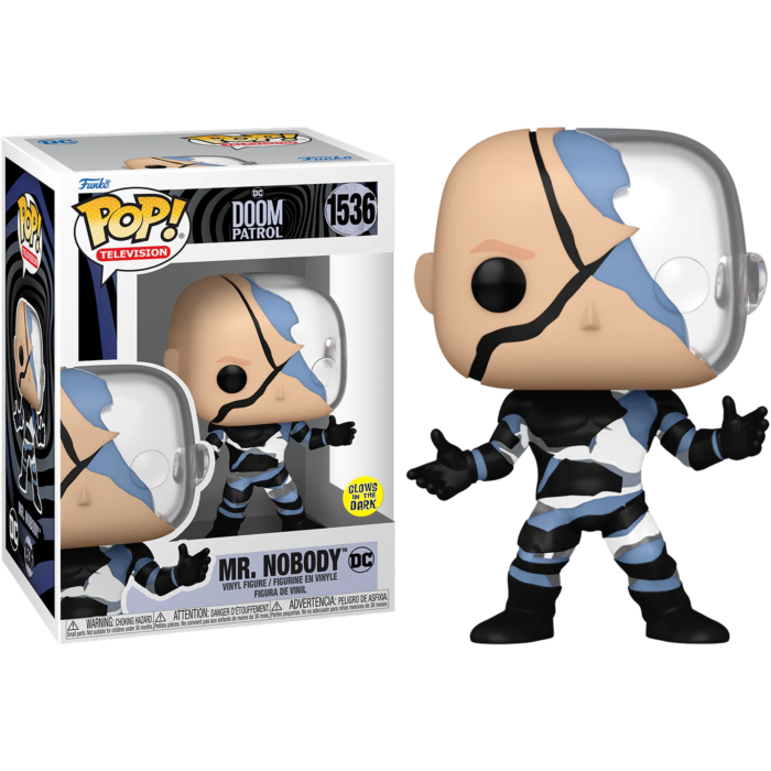 Funko Pop! Doom Patrol (2019) - Mr Nobody Glow-in-the-Dark #1536