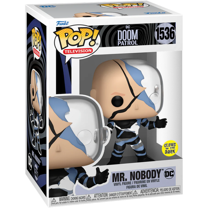 Funko Pop! Doom Patrol (2019) - Mr Nobody Glow-in-the-Dark #1536