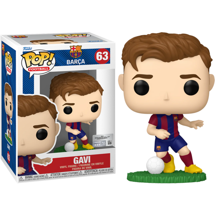 Funko Pop Football Soccer Barcelona Gavi 63