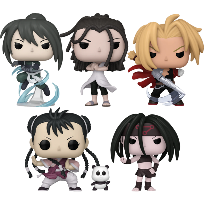 Funko Pop! Fullmetal Alchemist - Brotherhood - Road of Hope Bundle - Set of 5