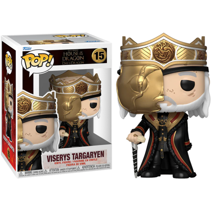 Funko Pop! Game of Thrones - House of the Dragon - Masked Viserys Targaryen #15