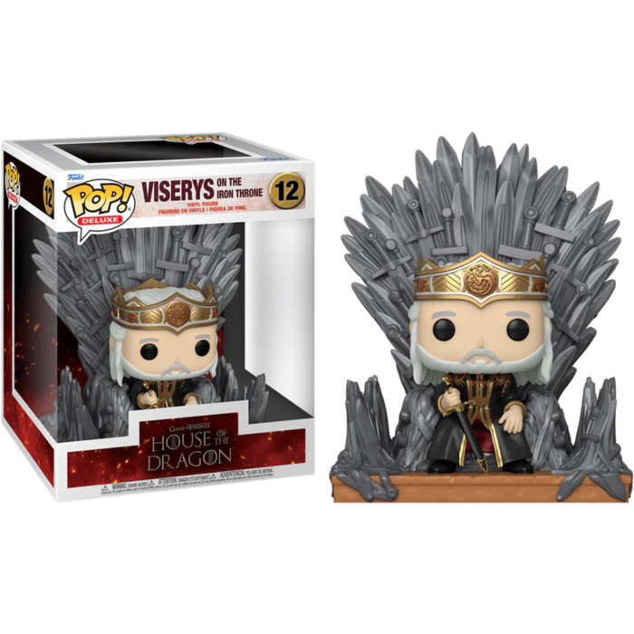 Funko Pop! Game of Thrones - House of the Dragon - Viserys on the Iron Throne #12