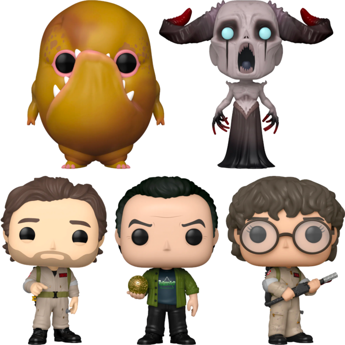 Funko Pop! Ghostbusters Frozen Empire (2024) - Ghosts vs Ghostbusters Bundle (Set of 5)