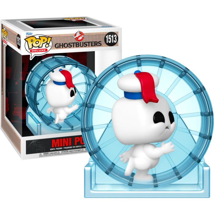 Funko Pop! Ghostbusters: Frozen Empire (2024) - Mini Puft in Wheel Deluxe #1513