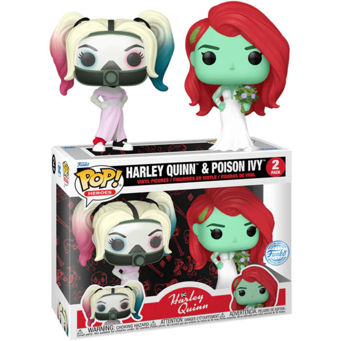 Funko Pop! Harley Quinn - Animated TV Series (2019) - Harley Quinn & Poison Ivy - (2 Pack)