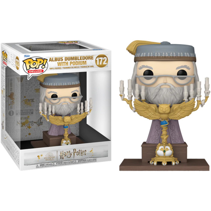 Funko Pop! Harry Potter and the Prisoner of Azkaban - Albus Dumbledore with Podium #172