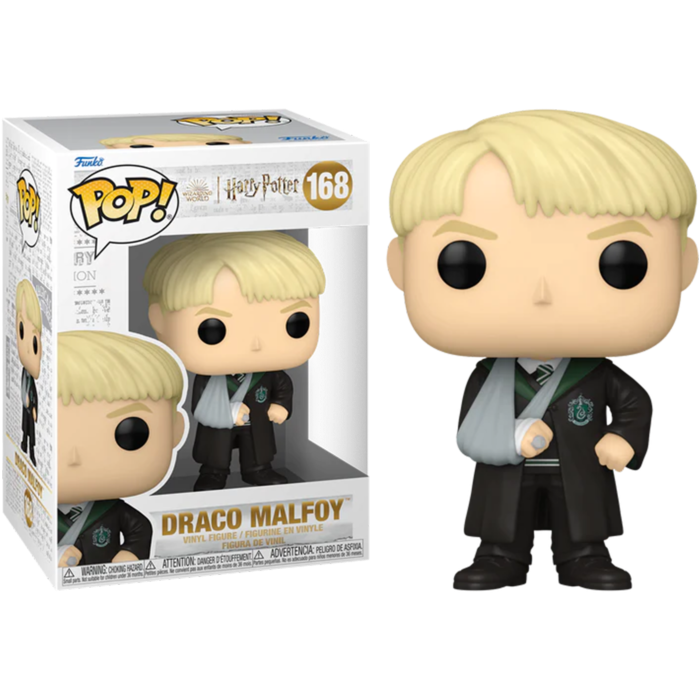 Funko Pop! Harry Potter and the Prisoner of Azkaban - Draco Malfoy with Broken Arm #168