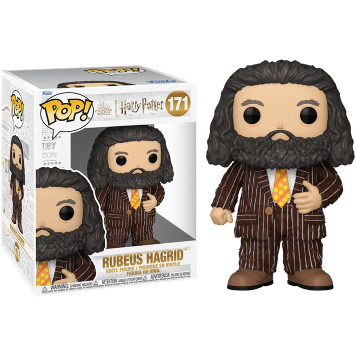 Funko Pop! Harry Potter and the Prisoner of Azkaban - Rubeus Hagrid (Pelt Outfit) 6" Super Sized #171
