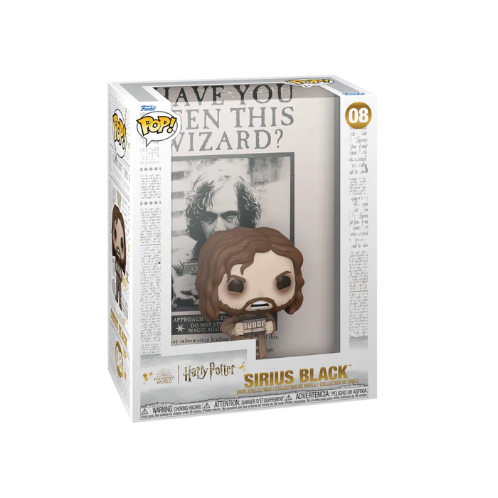 Funko Pop! Covers - Harry Potter and the Prisoner of Azkaban - Wanted Poster with Sirius Black #08